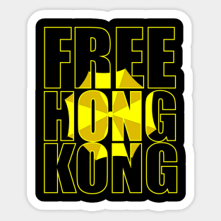 free hong kong Sticker